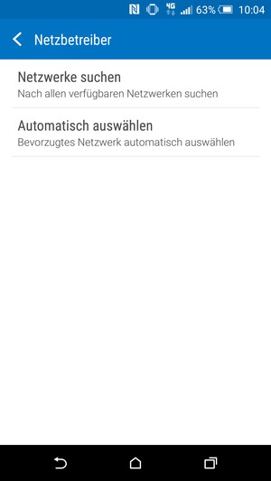 Wählen Sie Netzwerke suchen
