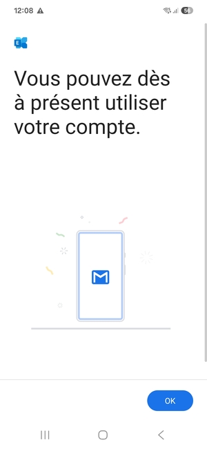 Sélectionnez OK