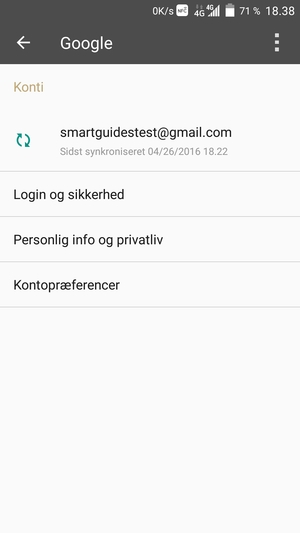 Vælg din konto