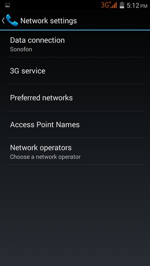 Select 3G service