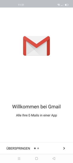 Wählen Sie WEITER