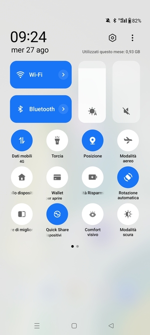 Disattiva Wi-Fi e Bluetooth