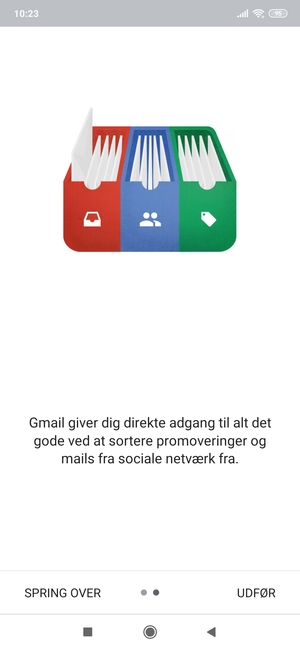 Vælg UDFØR