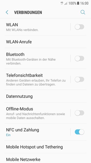 Wählen Sie WLAN