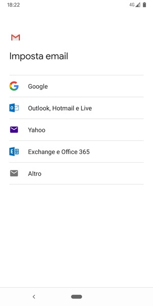 Seleziona Google