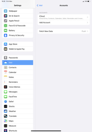 Select Fetch New Data