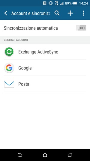 Seleziona Google