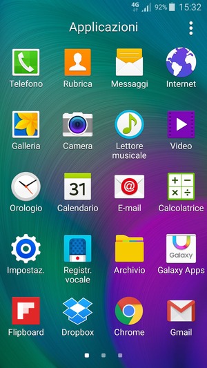 Seleziona Impostaz.
