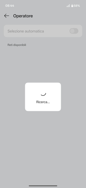 Attendi il completamento della ricerca