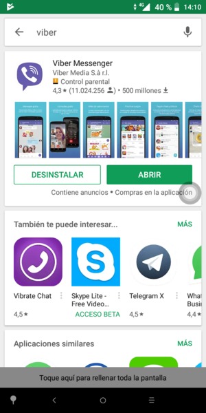 Seleccione ABRIR