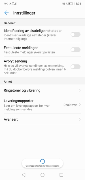 Velg Avansert