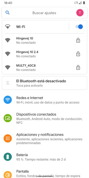 Seleccione la red inalámbrica a la que desea conectarse