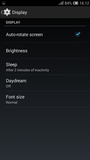 Select Brightness