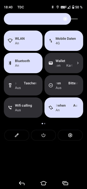 Schalten Sie WLAN und Bluetooth aus
