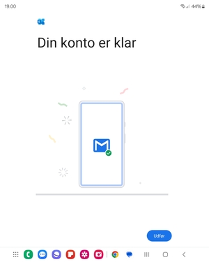 Vælg Udfør