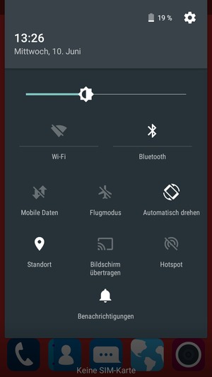 Schalten Sie Bluetooth aus