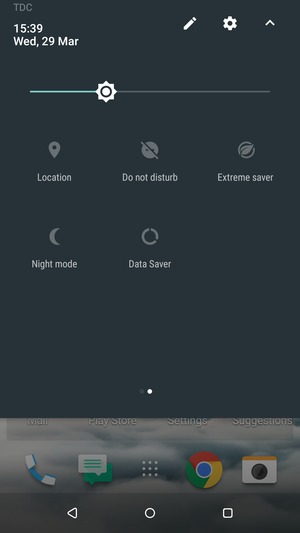 Select the Settings button