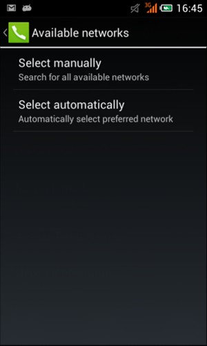 Select Select manually