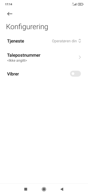 Velg Talepostnummer