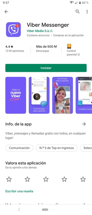 Seleccione Instalar