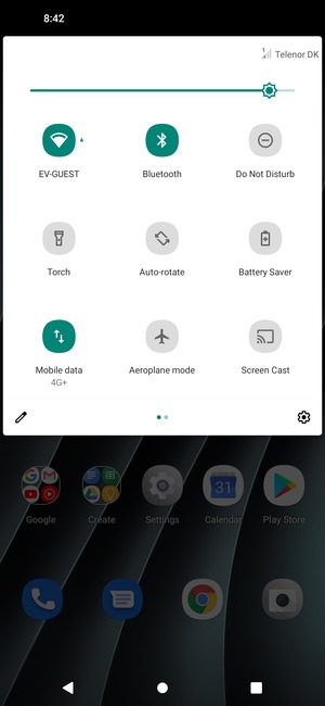 Turn off Wi-Fi and Bluetooth
