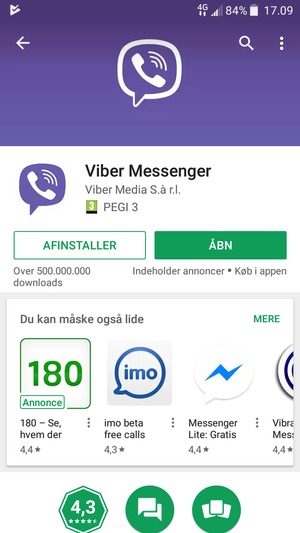 Vælg ÅBN