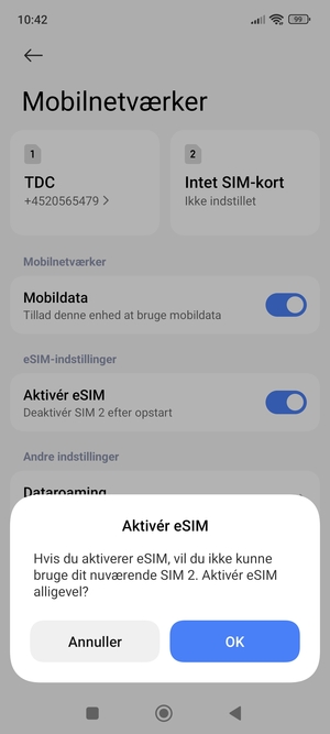 Vælg OK