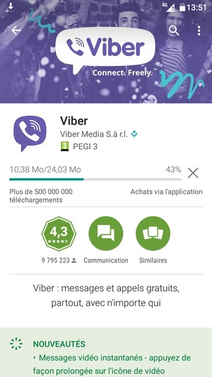 Veuillez attendre la fin de la procédure d'installation