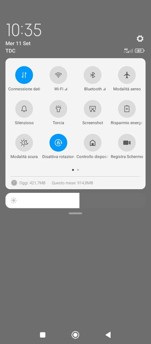 Attiva Risparmio energetico