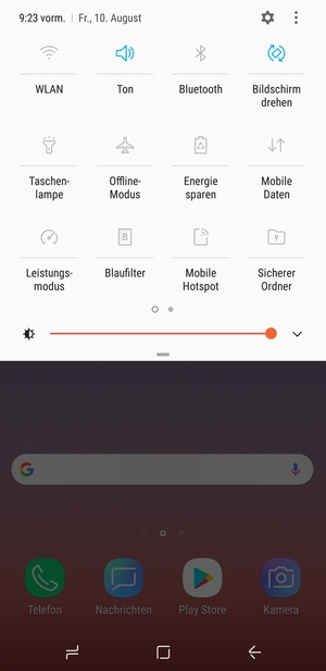 Wählen Sie die v-Taste