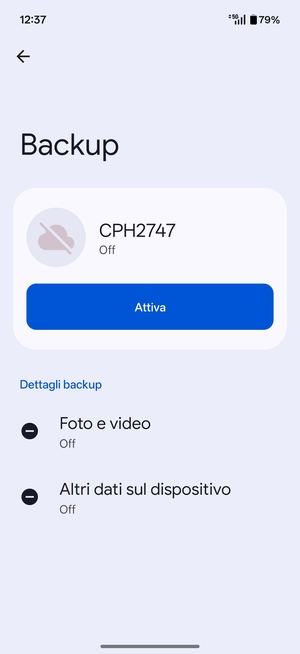 Seleziona Attiva