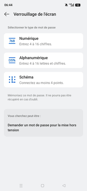 Sélectionnez Schéma