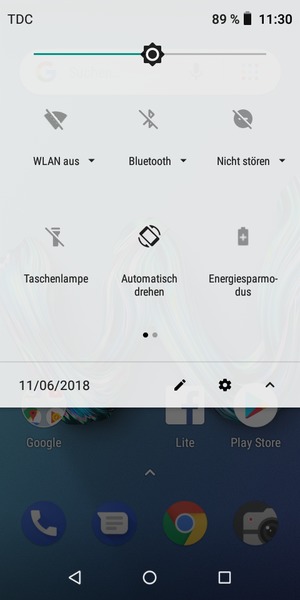 Schalten Sie Energiesparmodus ein