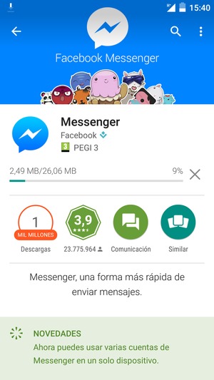 Espere a que el proceso de instalación finalice