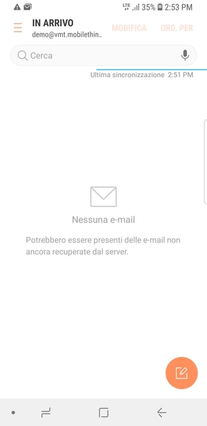 Il tuo account è pronto per l'uso
