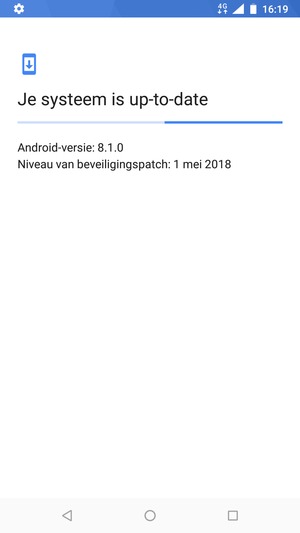 Wacht tot de zoekopdracht beëindigd is