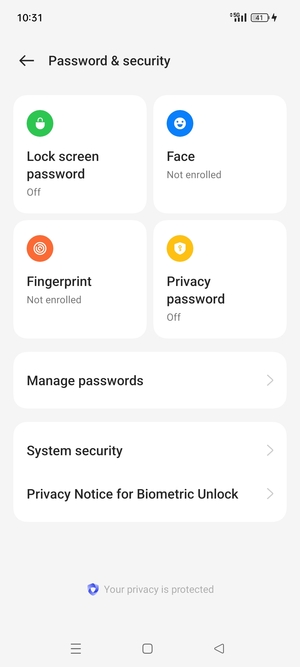 Select System security