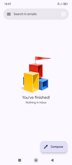 Your Gmail is ready to use