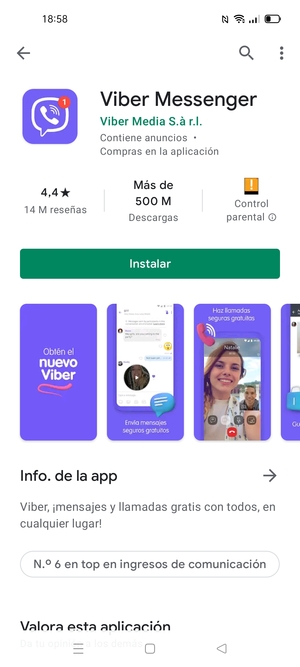 Seleccione Instalar