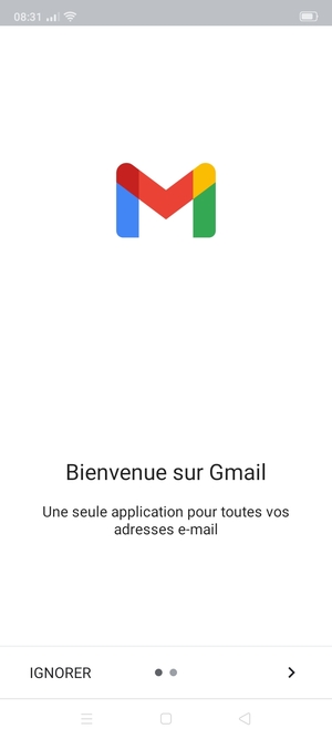 Sélectionnez SUIVANT
