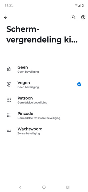 Selecteer Patroon