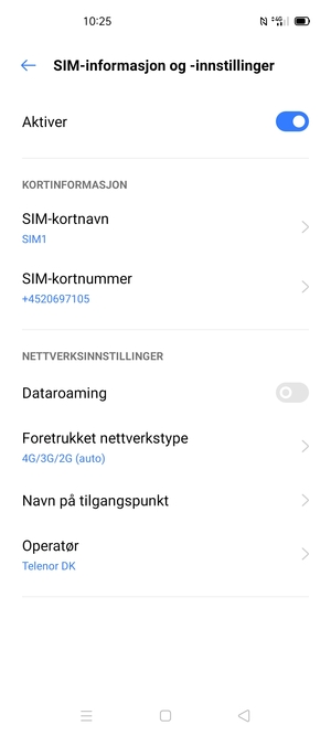 Velg Navn på tilgangspunkt