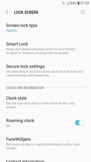 Your phone is now secure with a screen lock