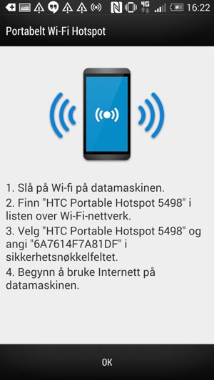 Velg OK