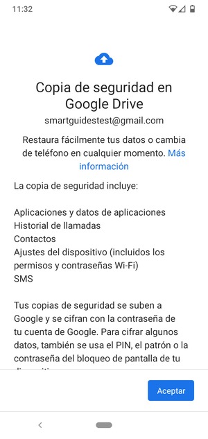 Seleccione Aceptar