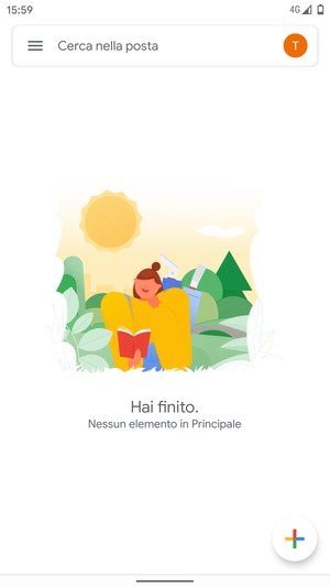 Il tuo account è pronto per l'uso