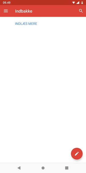 Din Gmail er klar til brug