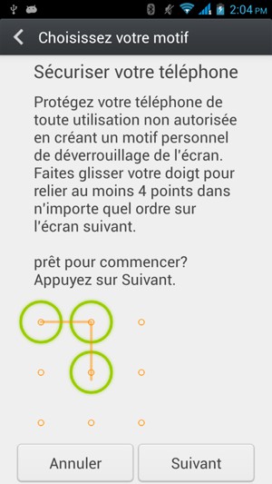 Sélectionnez Suivant