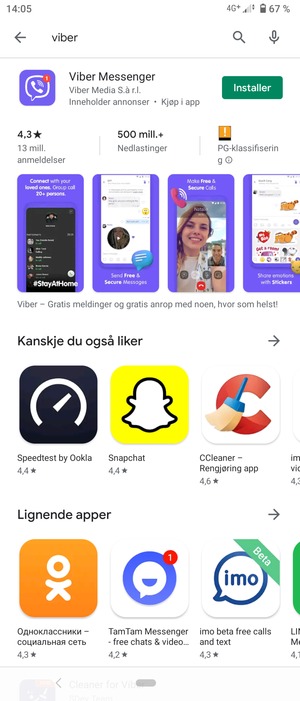 Velg app