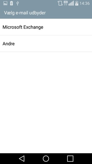 Vælg Andre